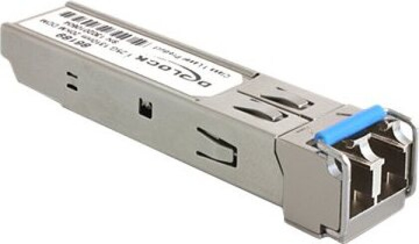 - SFP (mini-GBIC) transceivermodul - GigE - 1000Base-LX - LC-enkeltmodus - opp til 20 km - 1310 nm - for P/N: 86180, 89376, 89481