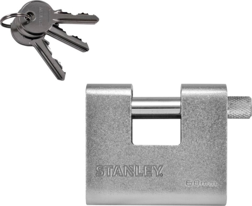 Stanley S742-022 Hængelås 60 mm Nøglelås