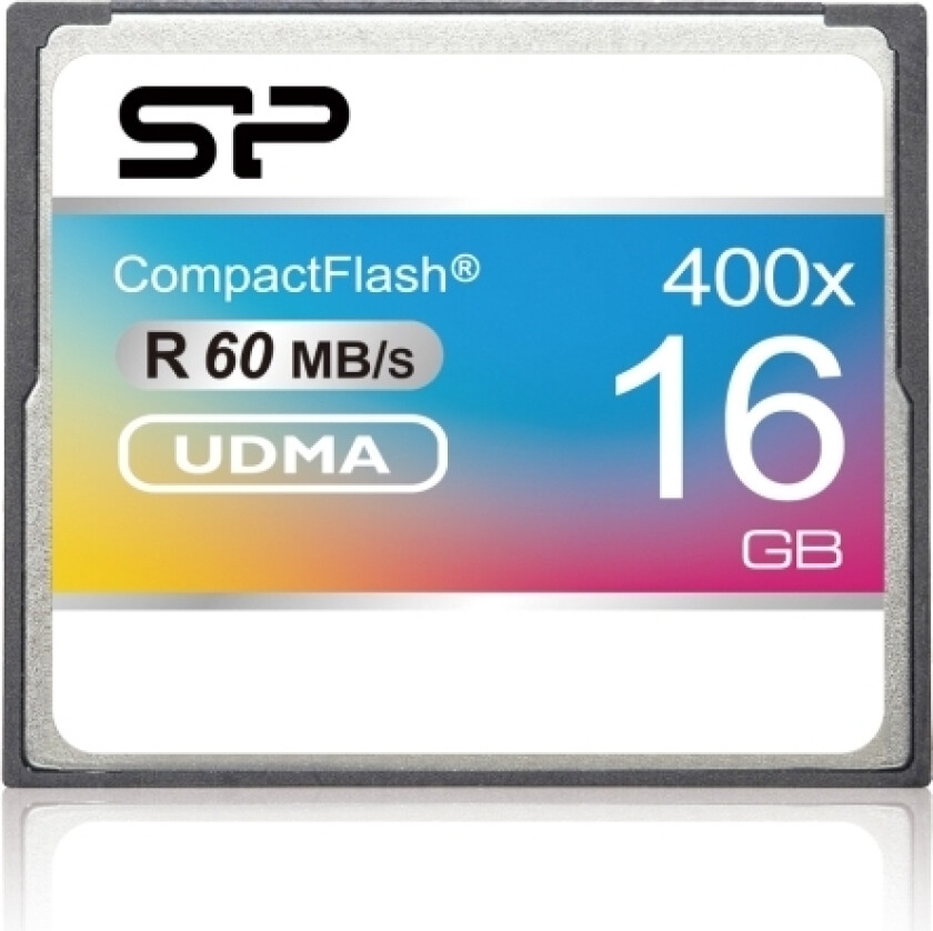 16GB Compact Flash 400X, 16 GB, CompactFlash, Grå