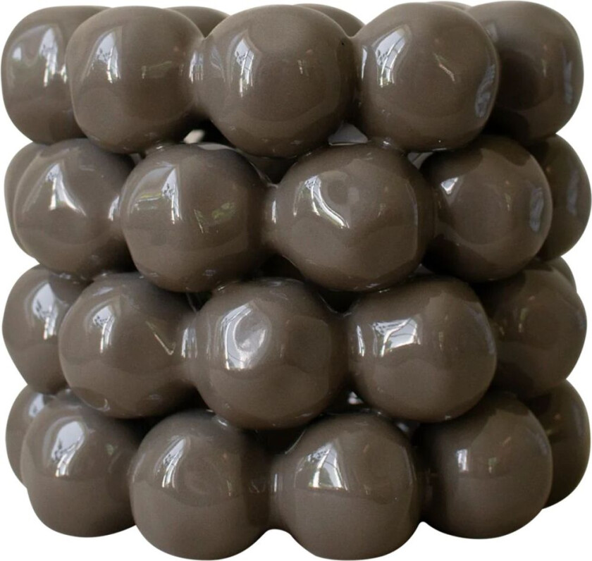 Bright telysholder Ø 17 cm Shiny dust