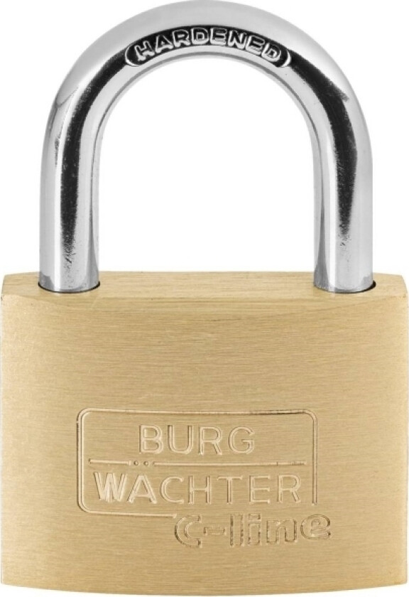 33691 Hængelås 50.00 mm Forskellige Messing Nøglelås