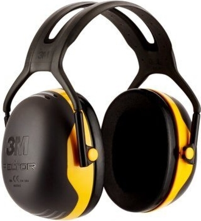 Bilde av X2AC1, Voksen, Hankjønn, Svart, Gult, Hodebånd, 105 dB, 31 dB