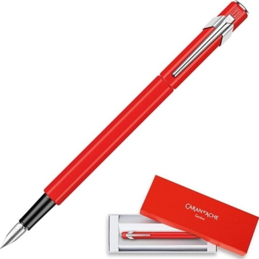 Fyllepenn 849, M, rød