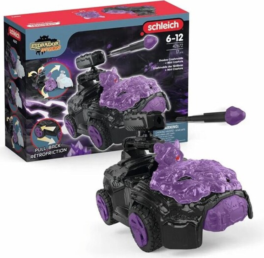 Schleich Shadow CrashMobile with Mini Creature