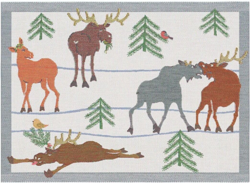 Clumsy moose spisebrikke 35 x 48 cm