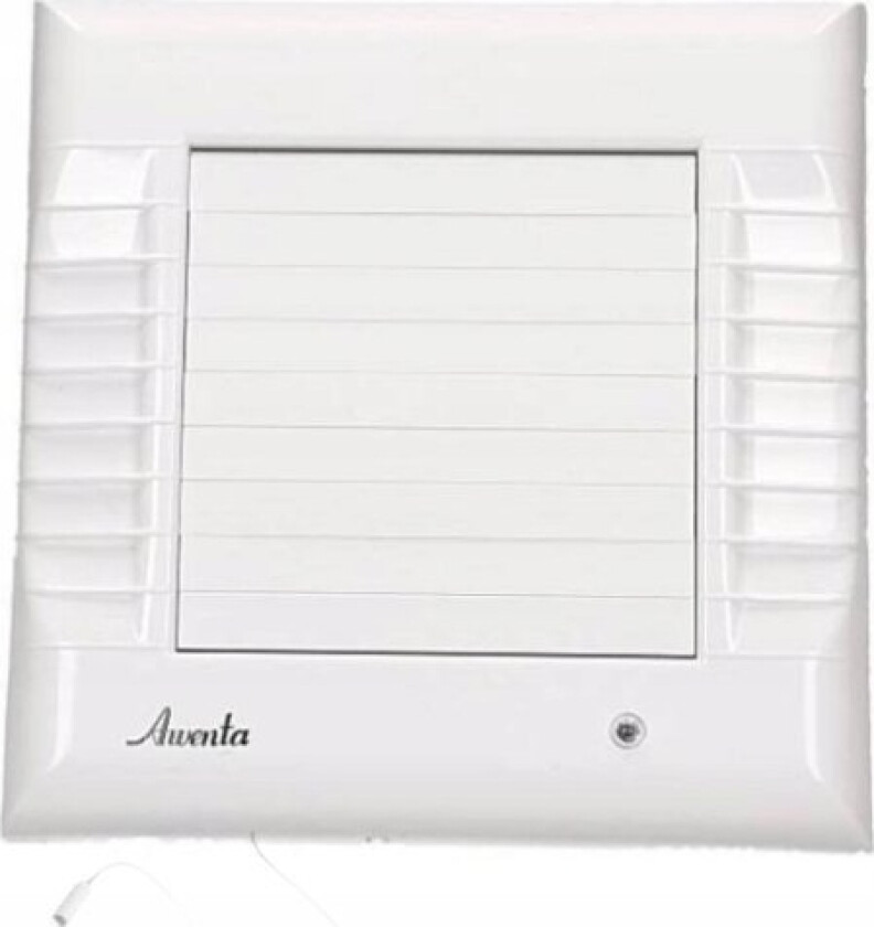 AWENTA vifte Baderomsvifte A-MATIC fi100 95m3/h 16W 230V Awenta WM100W