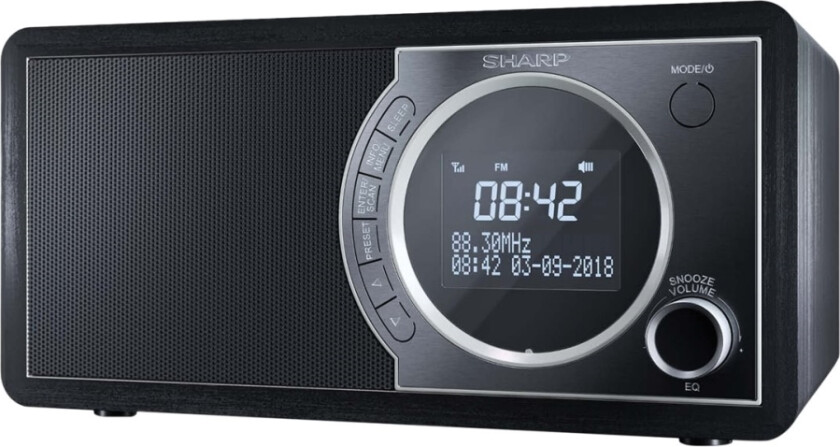 DR-450 - DAB-radio - 3 watt (Total) - svart