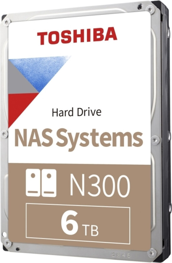 N300 NAS - harddisk - 6 TB - intern - 3,5 - SATA 6 Gb/s - 7200 rpm - buffer: 256 MB