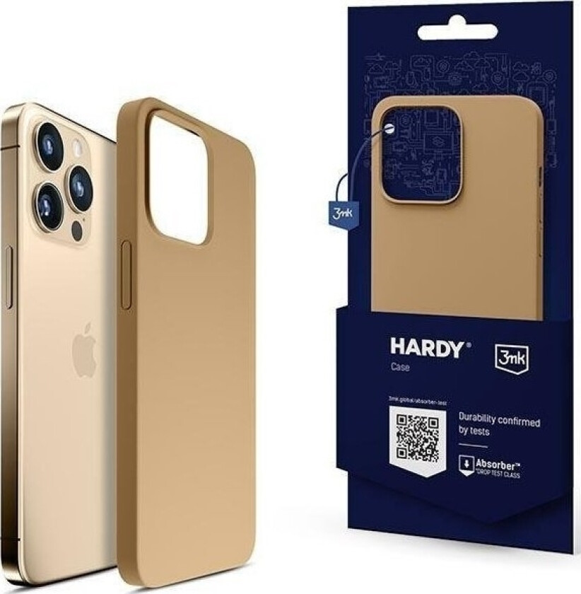 3MK Hardy Case iPhone 13 Pro Max 6.7 gold/gold MagSafe