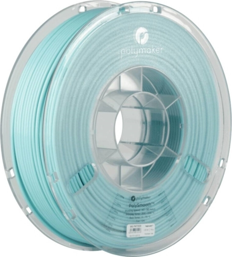 PJ01010 PolySmooth Filament PVB kan poleres 1.75 mm 750 g Turkis 1 stk