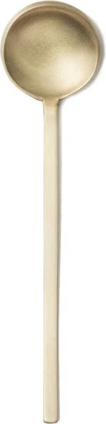 Fein liten skje 9 cm Messing