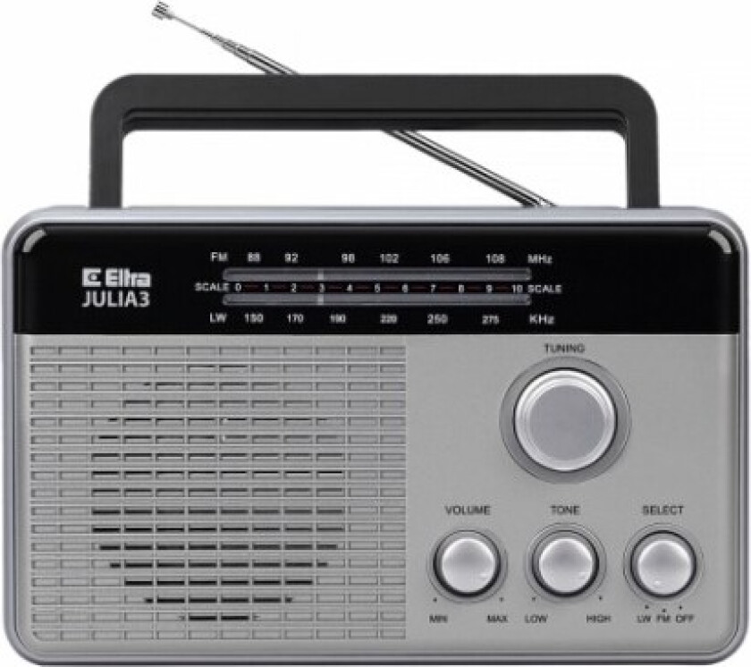 ELTRA Radio Julia 3 silver