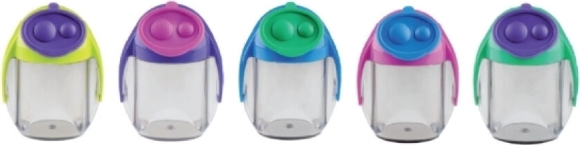 SP35818, Manuell blyantspisser, Assorterte farger, 1,1 cm, 8 mm