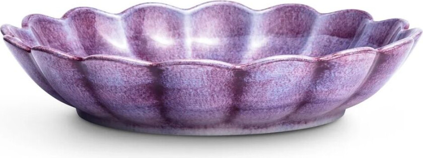 Oyster skål Ø24 cm Lilla