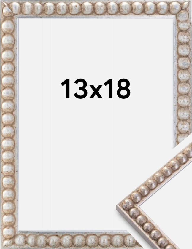 Ramme Sylvia Sølv 13x18 Cm