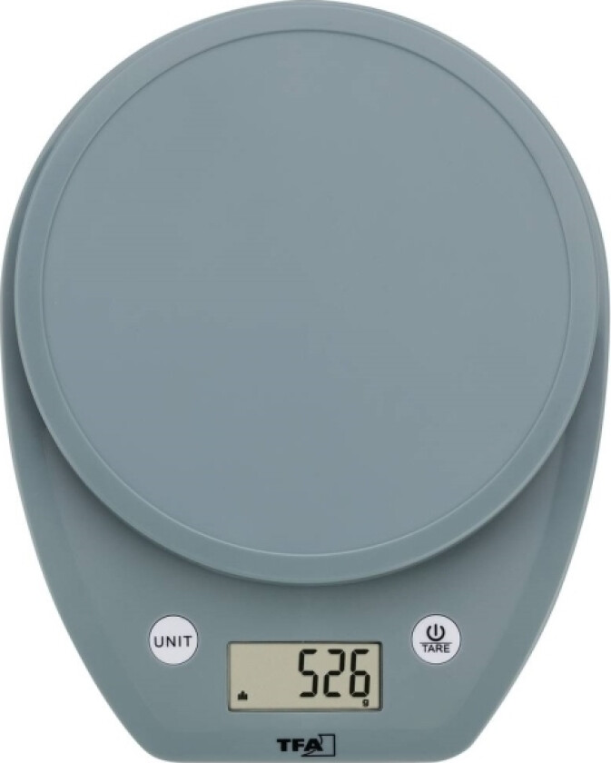 TFA Dostmann MOCHI køkkenvægt Digital Vejeområde=5000 g Turkis