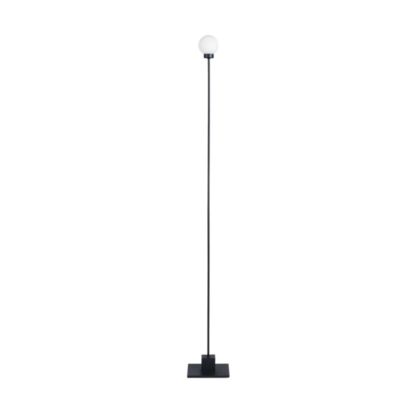 Snowball gulvlampe 117 cm Black