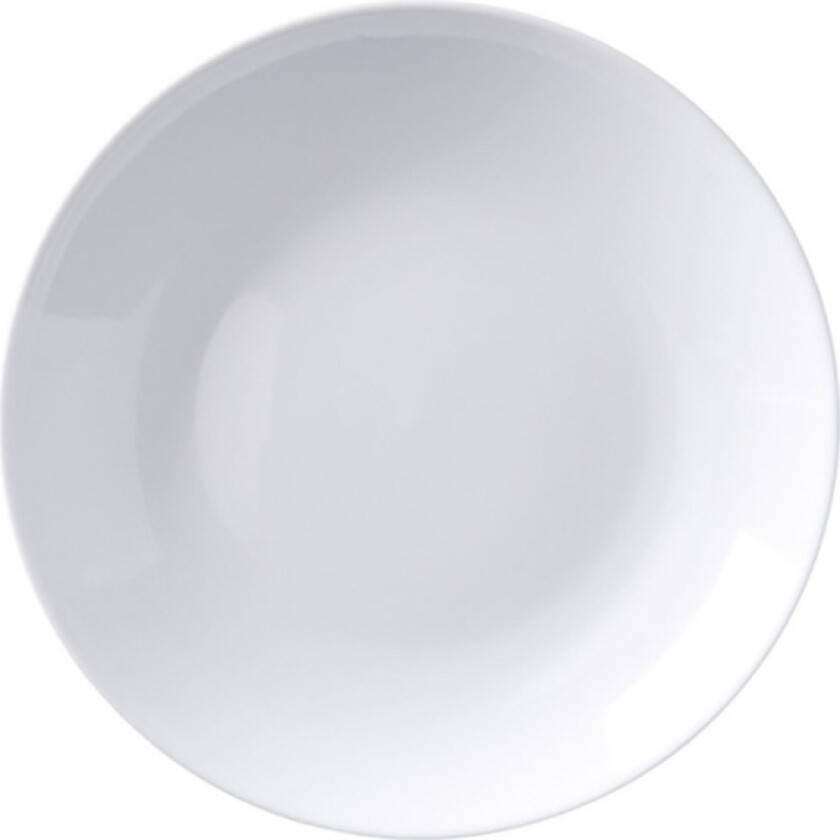 Tallerken Dyb Coupe Superwhite Ø26 cm Porcelæn Hvid,12 Stk/krt