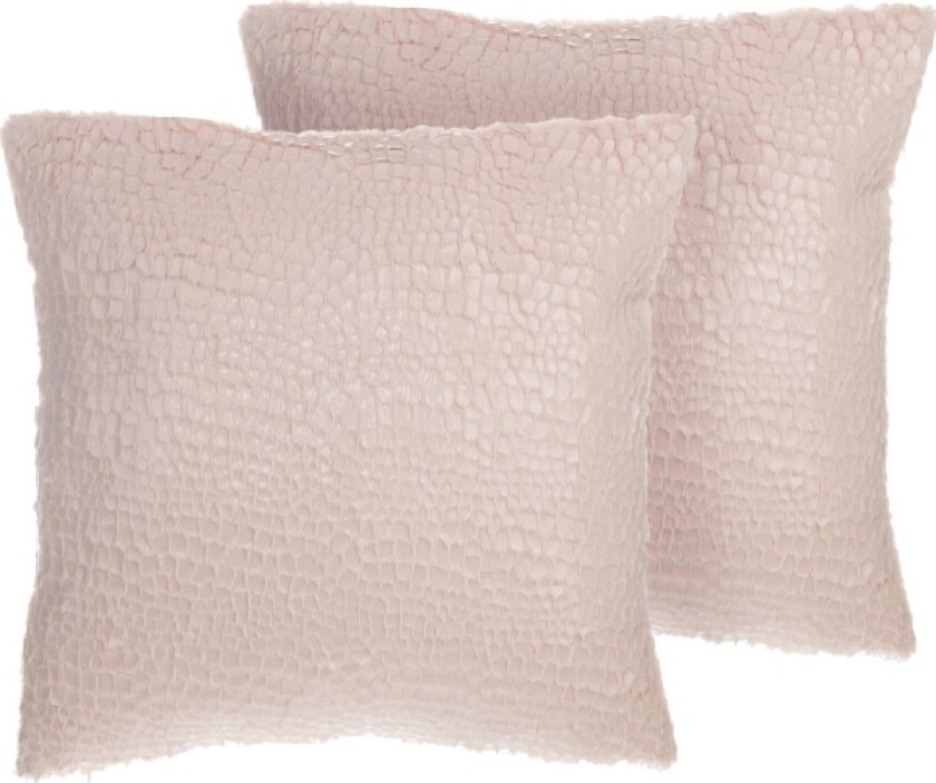 2 pynteputer 45 x 45 cm rosa PEON