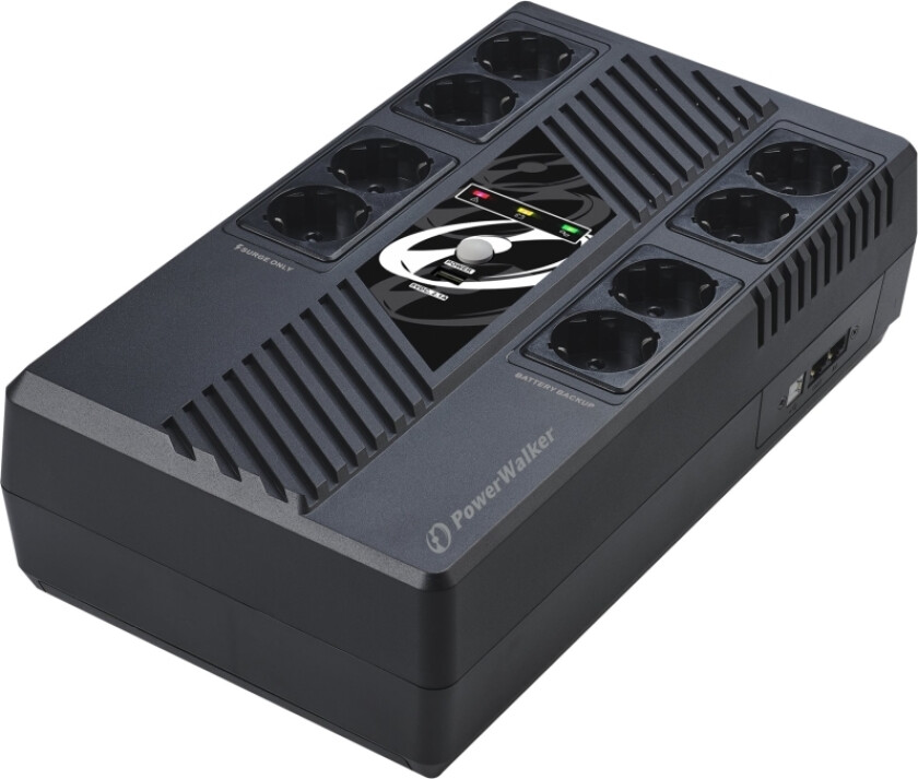 VI 1000 MS FR, Linje-Interactive, 1 kVA, 600 W, Sinus, 170 V, 280 V