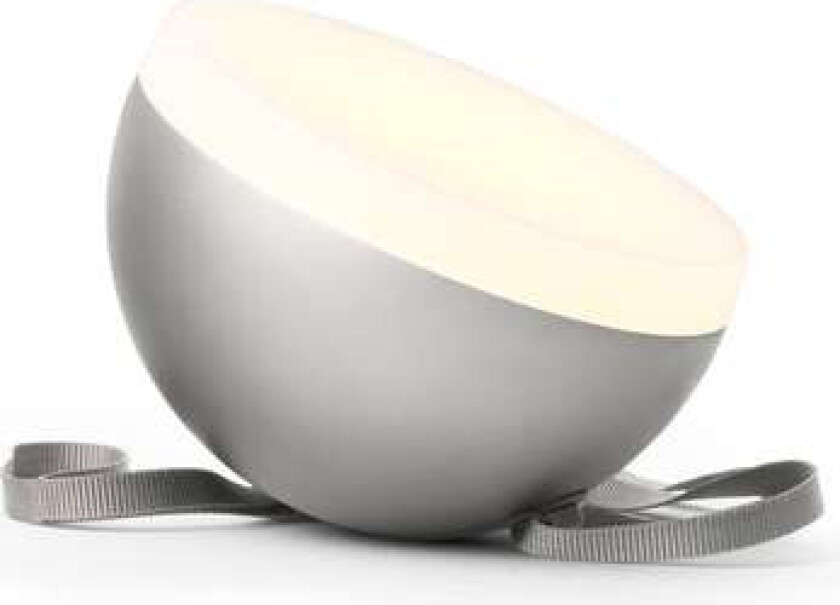 Sphere bærbar lampe Warm grey