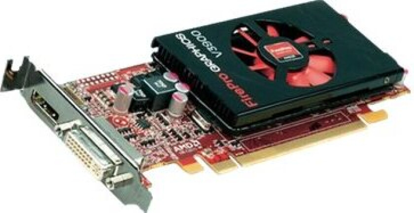 AMD FirePro V3900 - Grafikkort - FirePro V3900 - 1 GB DDR3 - PCIe 2.1 x16 lav profil - DVI, DisplayPort - for P/N: G7M97UP, G7M98UP, G7M99UP, G7N00UP, WM523ET, WM613EA, WM671ET, WM677EA, WM684EA