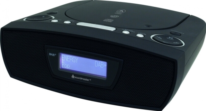 Soundmaster URD480SW, Klokke, Analog og digital, DAB+, FM, Sort, China, AC