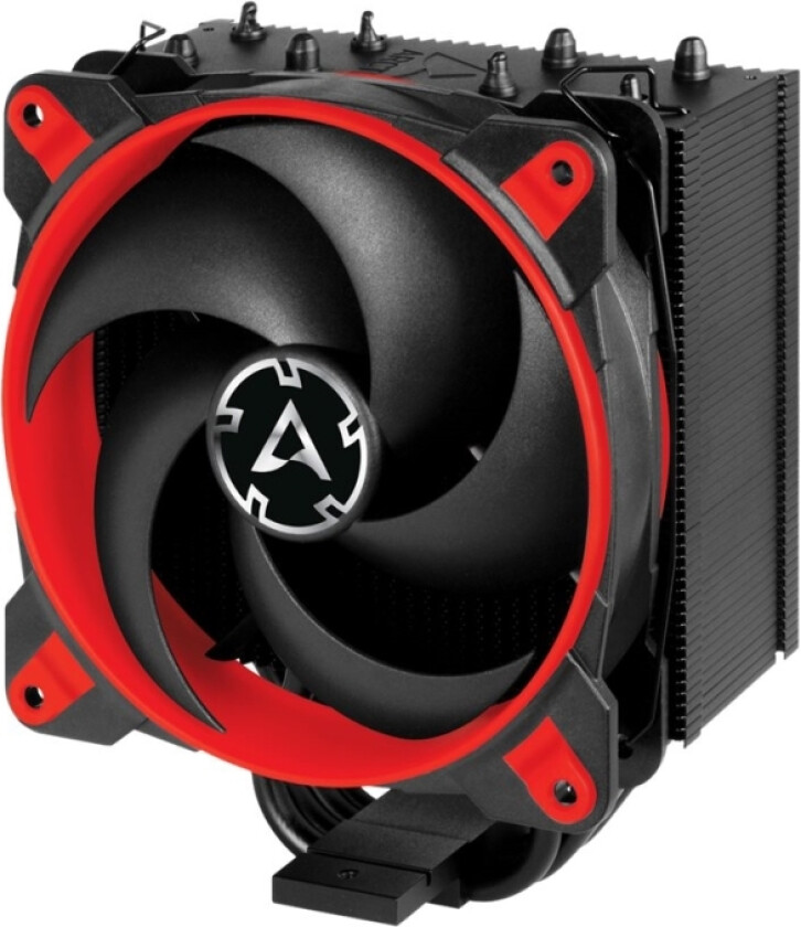 Arctic Freezer 34 eSports - Prosessorkjøler - (for: LGA1156, LGA1155, LGA1150, LGA2011-3, LGA1151, AM4, LGA2066) - aluminium - 120 mm - rød