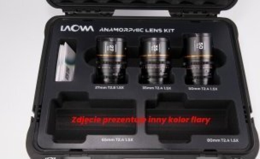 Laowa Nanomorph 27 mm, 35 mm, 50 mm S35 Silver-objektiv for Sony E