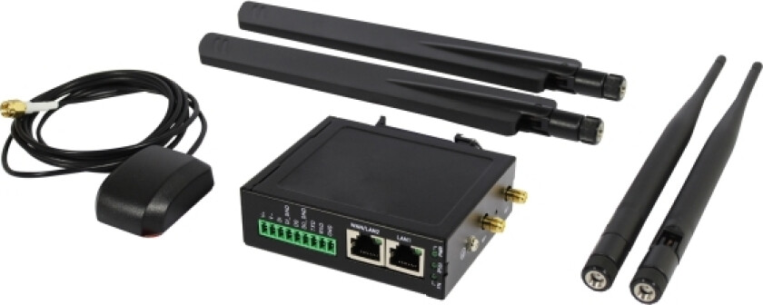182958, Ethernet/bredbåndsforbindelse, 3G, 4G, 4G, Sort, Frittstående router