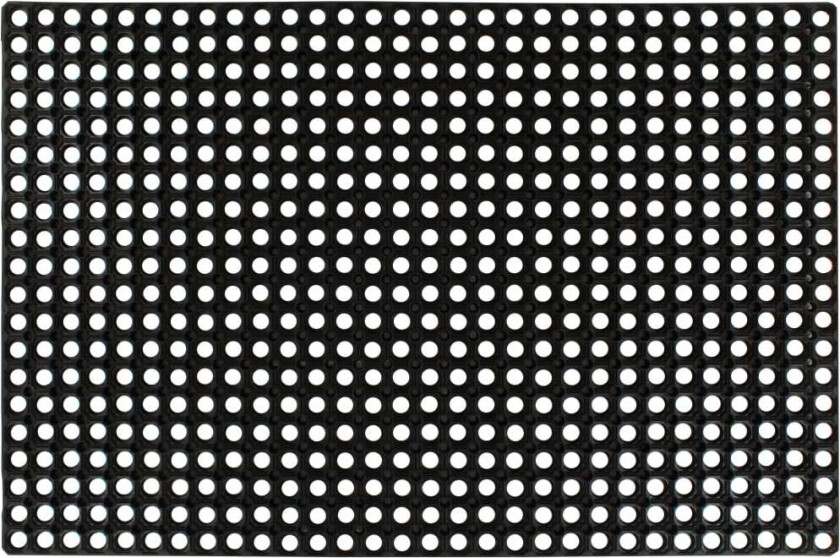 Gummimatter 23 mm 80x120 cm