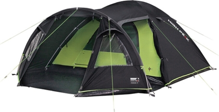 High Peak Mesos 4, Kuppeltelt, 4 person(er), Ventilasjon, Grønn, Grå