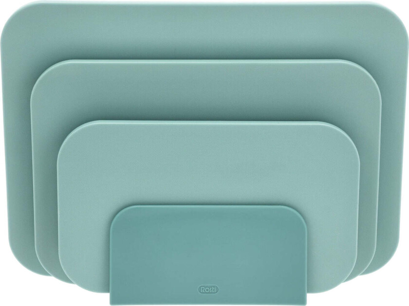 Choptima skjærefjøl sett 3 deler m/ holder Nordic green