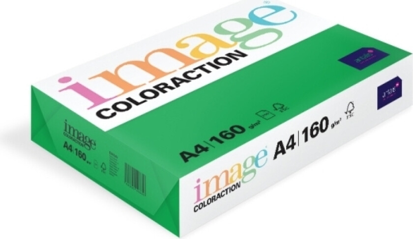 Kopipapir Image Coloraction A4 160g Dublin Deep green 250ark/pkt