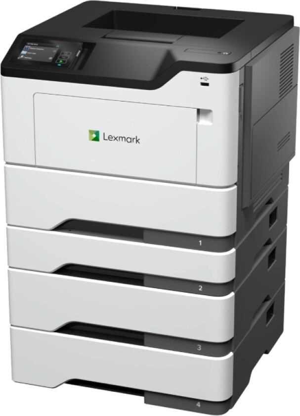 MS631dw - Skriver - S/H - laser - A4/Legal - 1200 x 1200 dpi - opp til 47 spm - kapasitet: 650 ark - USB 2.0, Gigabit LAN, USB 2.0 vert, Wi-Fi(ac), Bluetooth LE