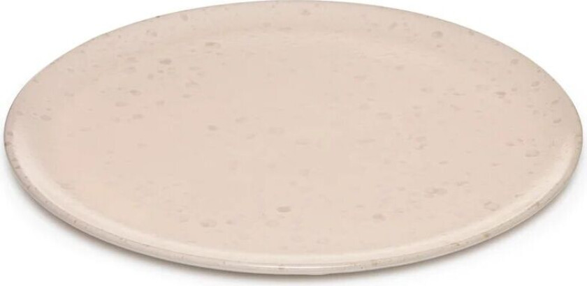 Aida Raw tallerken 23 cm nude med prikker