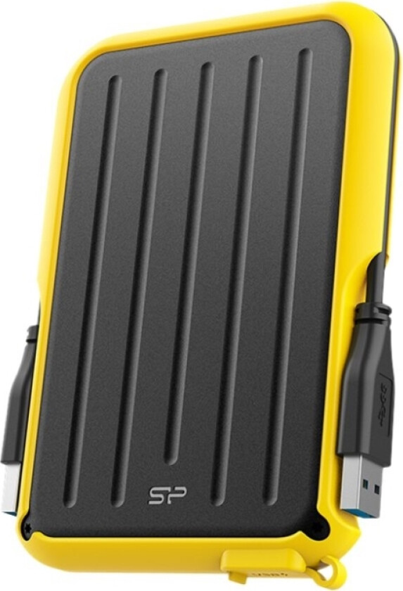 Armor A66 - Harddisk - 1 TB - ekstern (bærbar) - 2.5 - USB 3.2 Gen 1 - gul