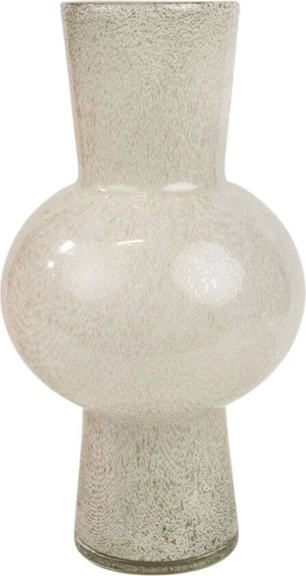 Spume vase 41 cm Hvit