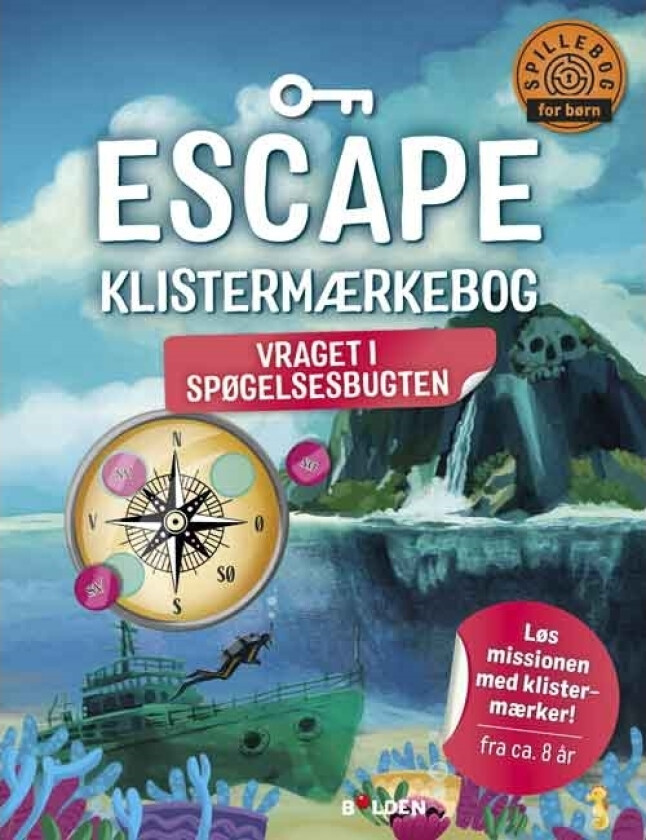 Escape Klistermærkebog: Vraget i Spøgelsesbugten   Philipp Kiefer