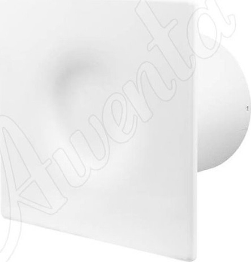 AWENTA vifte To-trinns baderomsvifte Awenta Loop WL125 fi125 55/100m3/h 6/8W med hygrostat