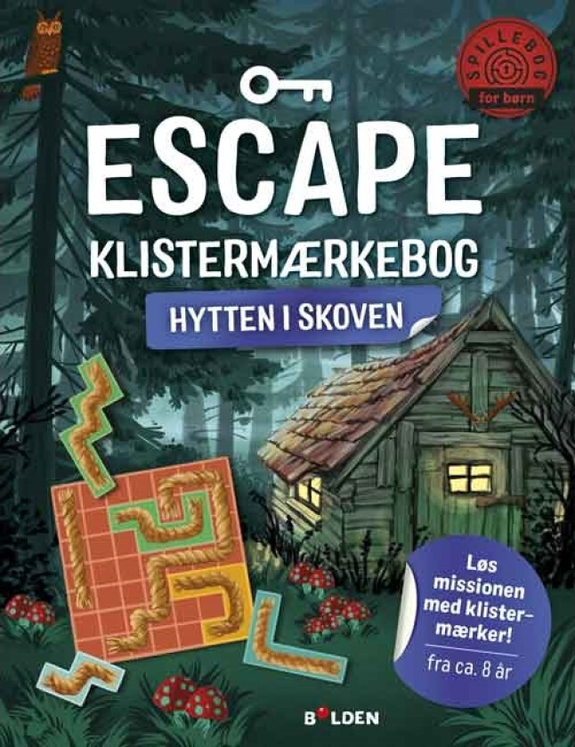 Escape Klistermærkebog: Hytten i skoven Philipp Kiefer
