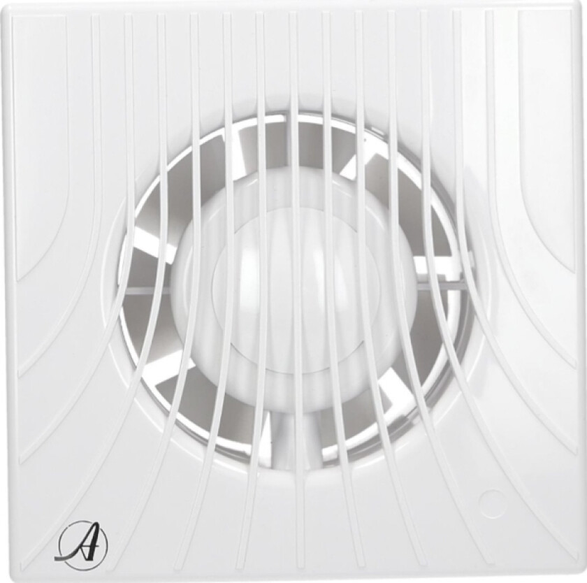 AWENTA vifte To-trinns baderomsvifte Wa fi100 64/85m3/h 5/12W 230V med ledningsbryter hvit Awenta WA100DW