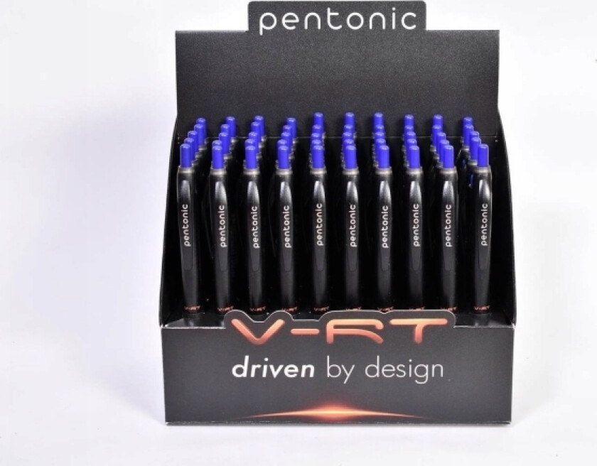 LINC PENTONIC B-RT 4007BLU-HC kulepenn blå 0,7 svart hus 1x50 stk + display