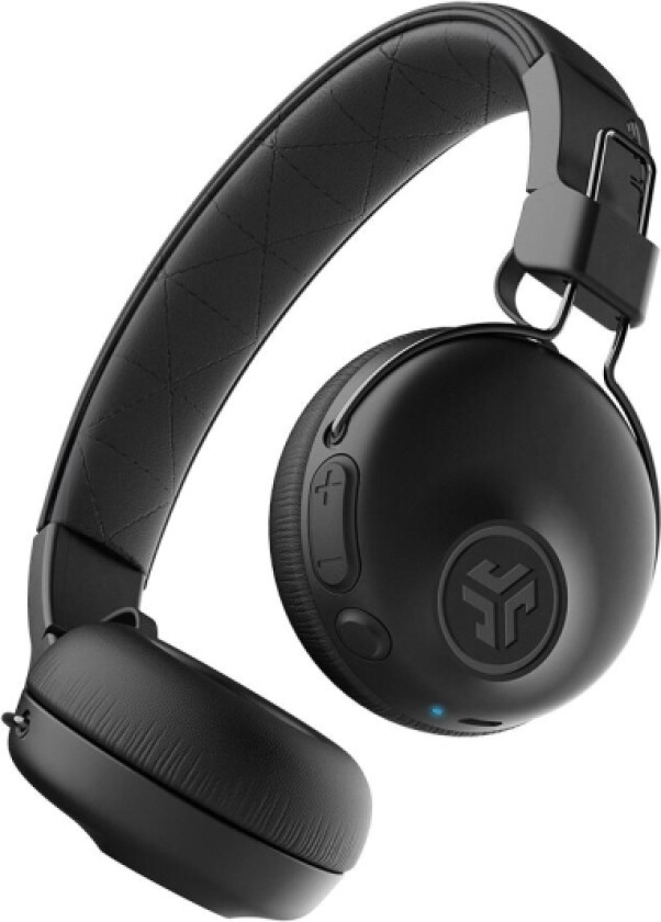 Jlab Studio ANC Wireless On-Ear Hodetelefoner med Active Noise Cancelling - Svart