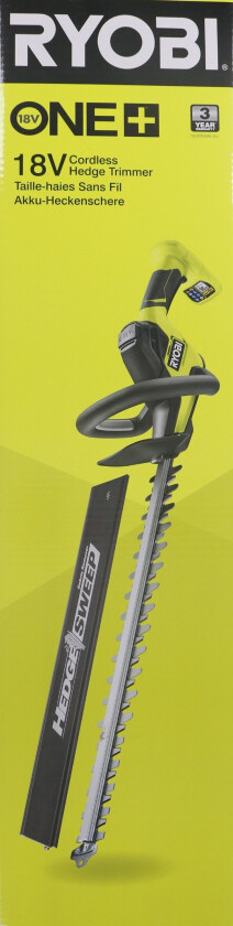 Ryobi RY18HT55A-0 Hekksaks - 18V - Uten batteri og opplader