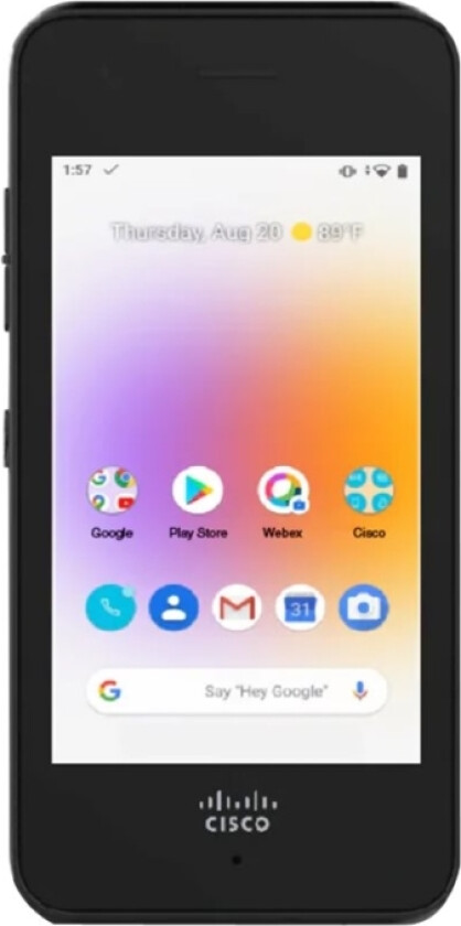 Systems Webex 840 - Smarttelefon - RAM 3 GB / Internminne 32 GB - 4" - 800 x 480 piksler - rear camera 8 MP - front camera 2 MP