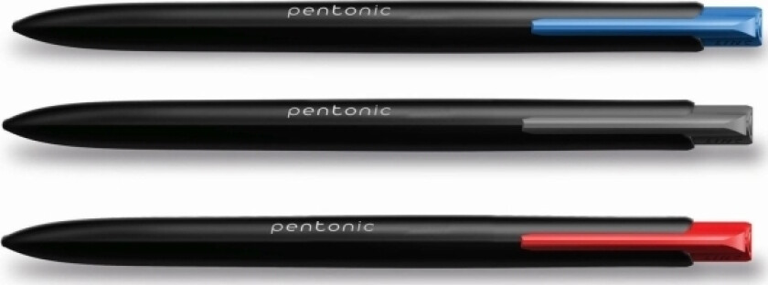 LINC PENTONIC SWITCH 4029ASST mix 0,7 kulepenn, svart hus, 100 stk.