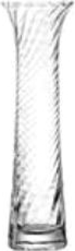 Ravenna, Cylinder formet Vase, Glass, Gjennomsiktig, Bord, Innendørs, 270 mm