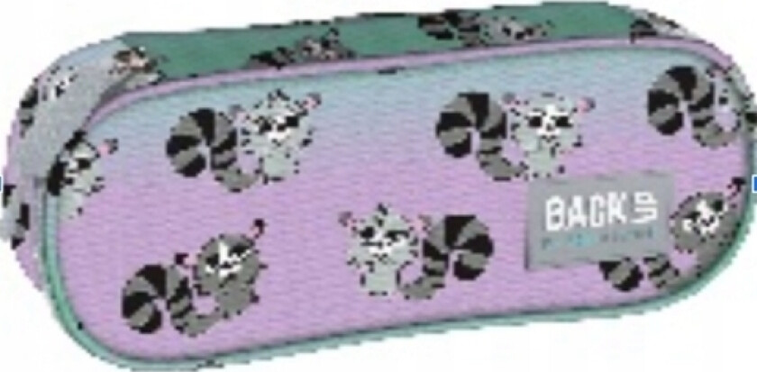 pennal Oval pennal 5 modell A03 DERFORM lemurer