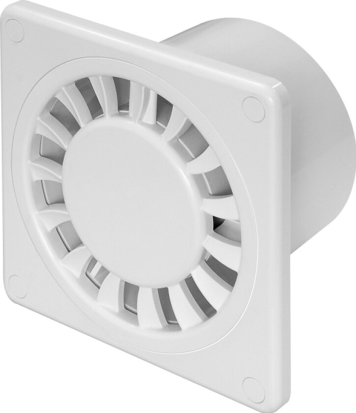 AWENTA vifte Baderomsvifte Disk fi100 60m3/h 8W 230V hvit Awenta WWD100